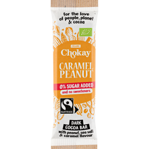 Mörk karamell jordnöt Snack Bar